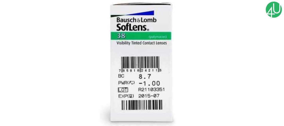 Квартальні контактні лінзи Soflens 38